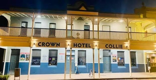 Crown Hotel Exterior Night